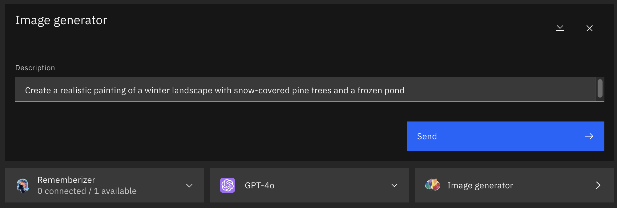 Bildgenerator-Beispiel